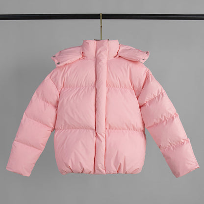 Damen Baumwollbluse Feine Textur Atmungsaktiv Weiß