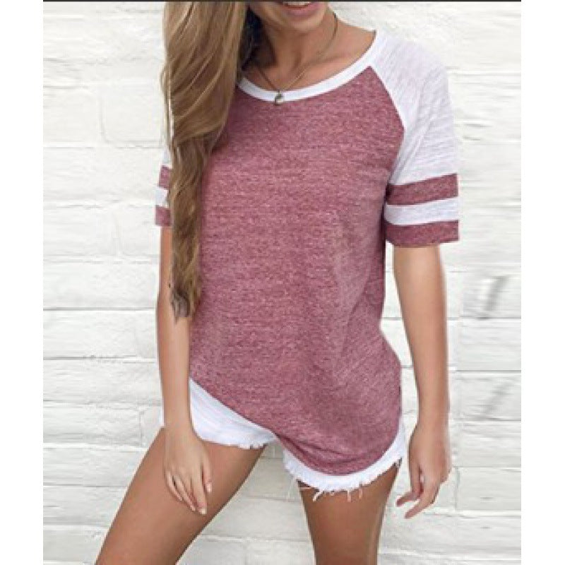 Damen Sportt-Shirt Atmungsaktives Material Lässig Grau