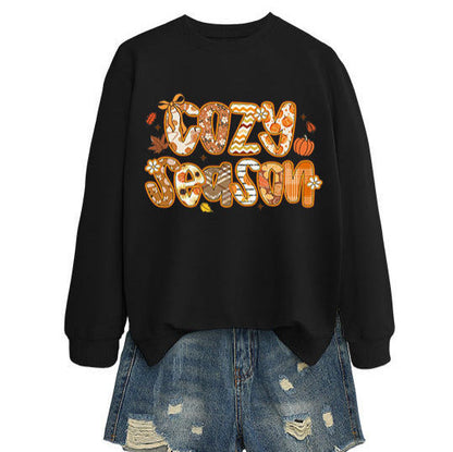 Damen Sweatshirt Herbstdesign Lässiger Schnitt Eveloria - Eveloria