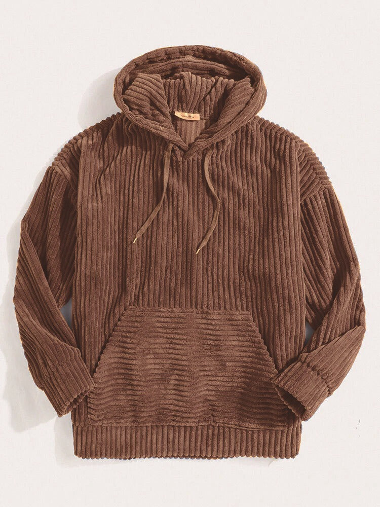 Damen Kapuzenpullover Rippdesign Modern Eveloria