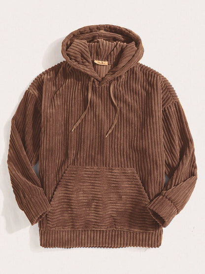 Damen Kapuzenpullover Rippdesign Modern Eveloria
