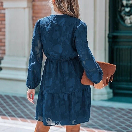 Damen Casual Kleid aus Baumwolle