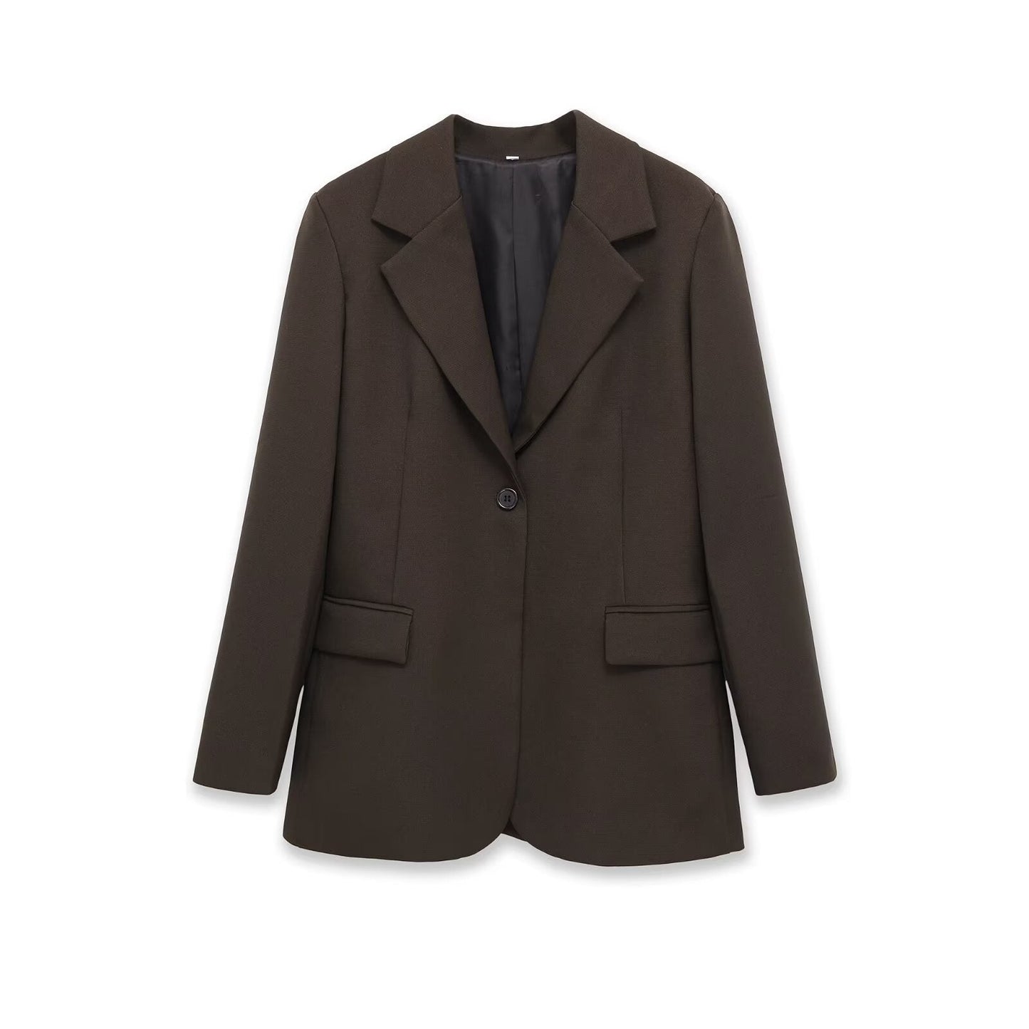 Damen Blazer mit Taschen schick Eveloria