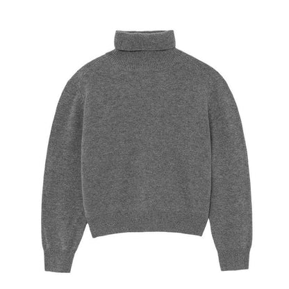 Damen Langarm-Pullover Hohler Kragen Eveloria