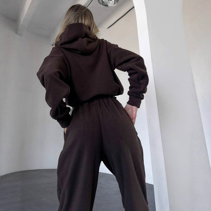 Damen Sweatsuit Kuschelig Eveloria