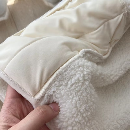 Damen Fleecejacke Hochkragen Reißverschluss Eveloria