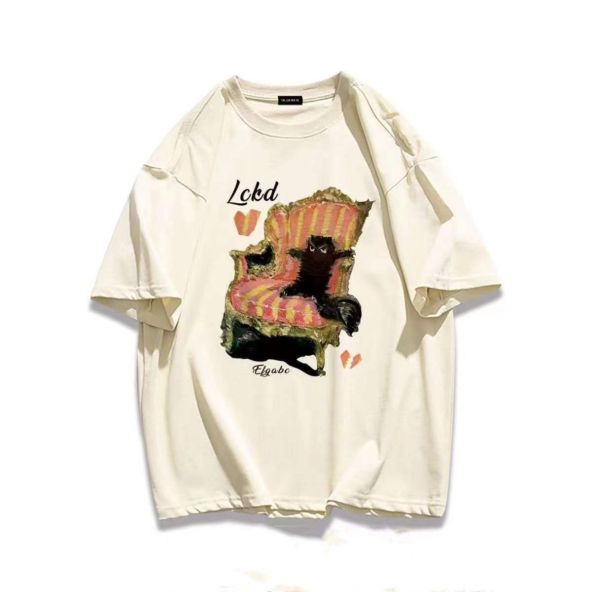 Damen Sweatshirt Katzendesign Humor Eveloria
