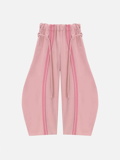 Damen Sport-Hose High-Waist mit Streifen Eveloria
