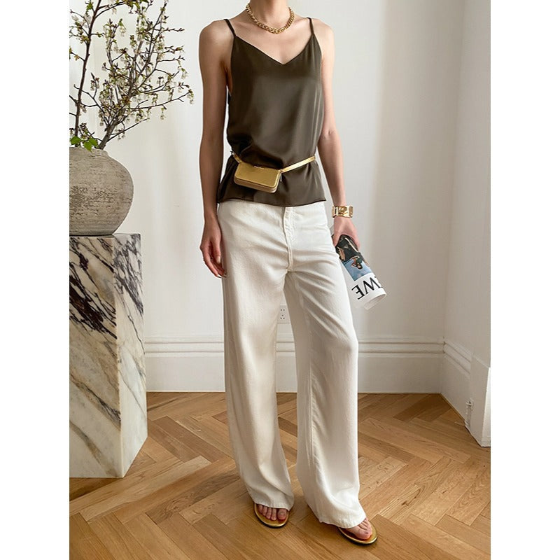 Damen Weite Jeanshose Eveloria