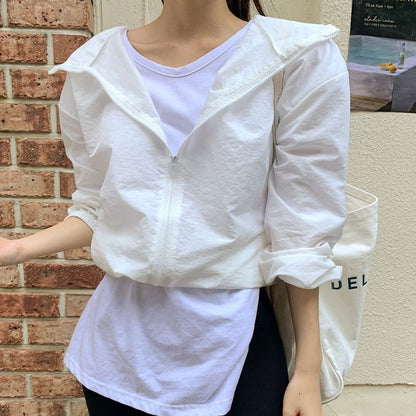 Damen leichte funktionale Kapuzenjacke Eveloria