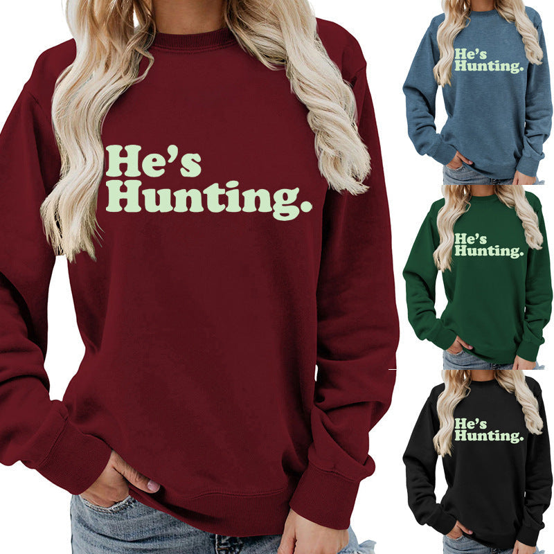 Damen Sweatshirt Lässiger Schnitt Moderner Schriftzug Grau Eveloria - Eveloria