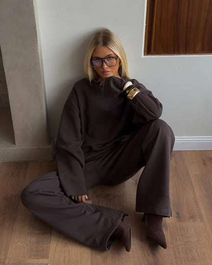 Damen Sweat-Set Elastisch Lässig