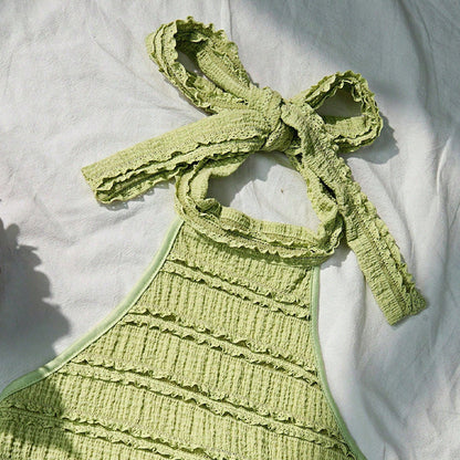 Damen Two-Piece Set Strukturiertes Material Luftig Eveloria