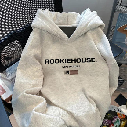 Damen Oversized Kapuzenpullover Eveloria Gemütlich
