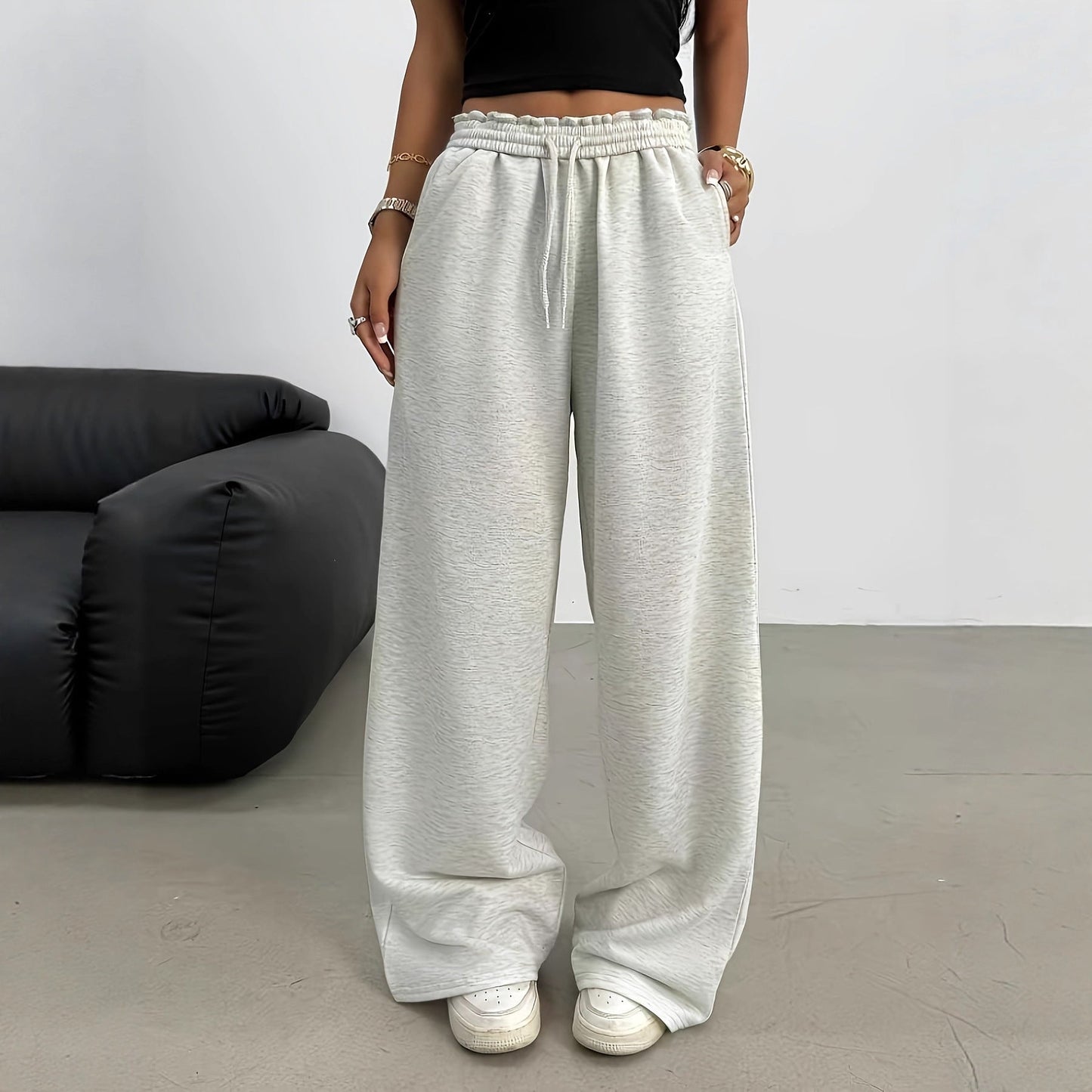 Damen Sporthose Weite Eveloria Baumwolle