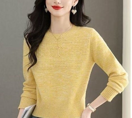 Damen Strickpullover Feines Zopfmuster Eveloria