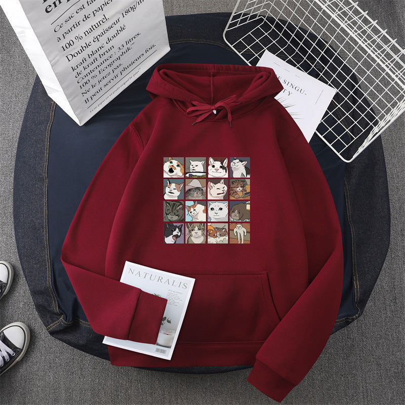 Damen Sweatshirt Tier-Motiv Eveloria