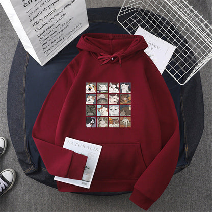 Damen Sweatshirt Tier-Motiv Eveloria