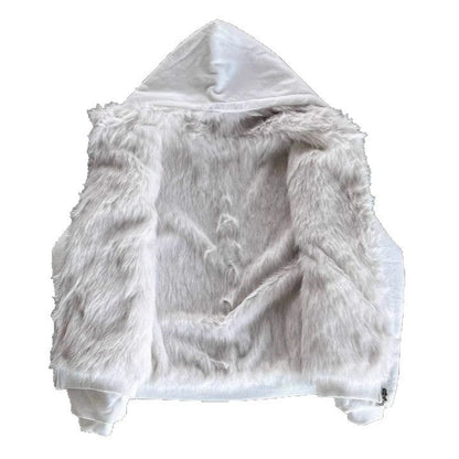 Damen Kapuzenjacke Weich Warm Eveloria