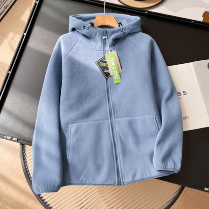 Damen Fleecejacke Hochkragen Mit Seitentaschen Eveloria
