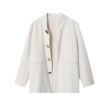 Damen Blazerjacke Lässig Feminin Eveloria