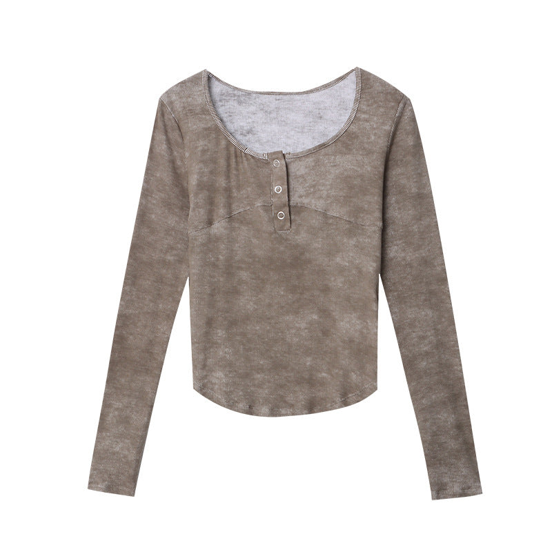 Damen Bootcut-Jeans Hochwerder mit Schlitzen Eveloria