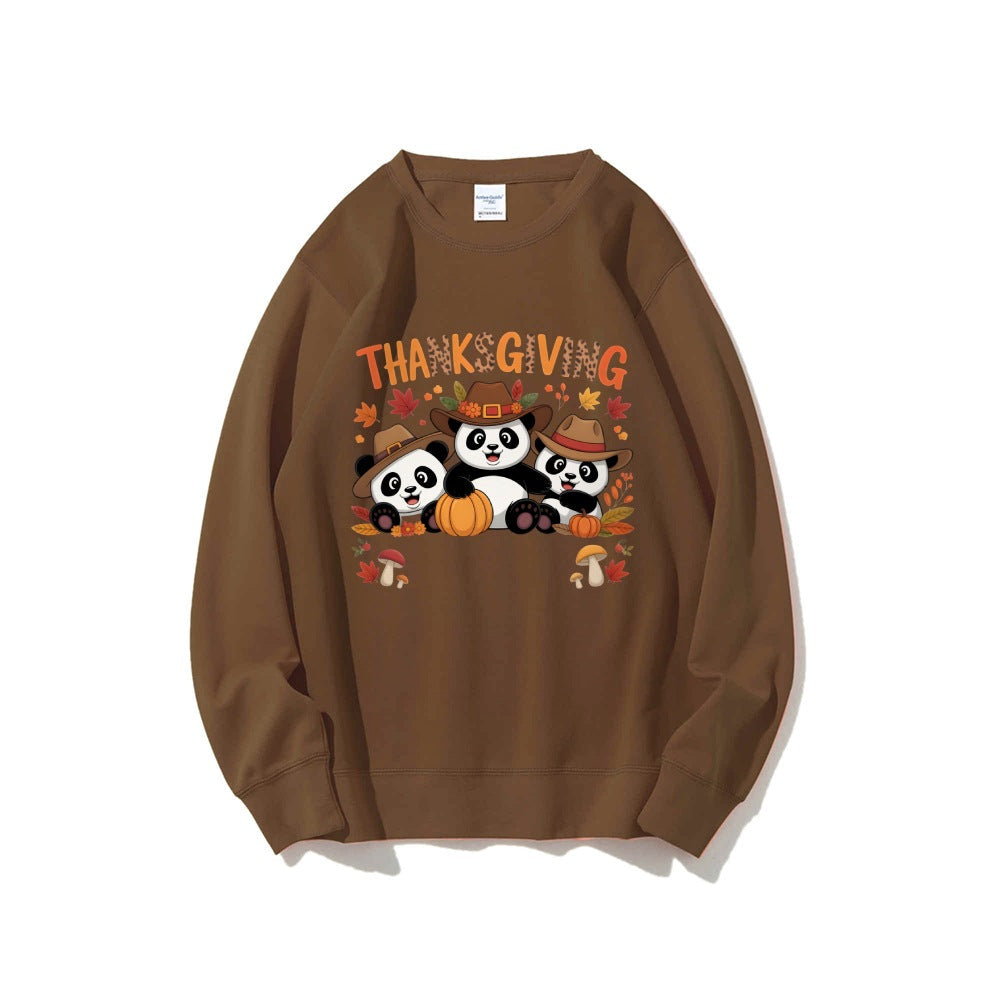Damen Sweatshirt lustiges Tierdesign Herbstmotiv Eveloria