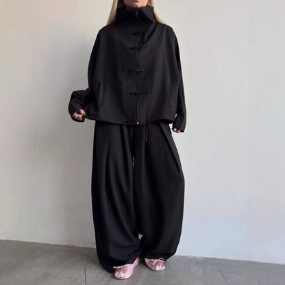 Damen Kapuzenjacke Reißverschluss Taschen
