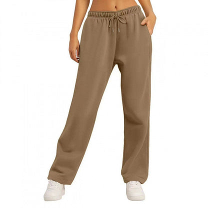 Damen Sweatpants Bequem Elastisch Eveloria