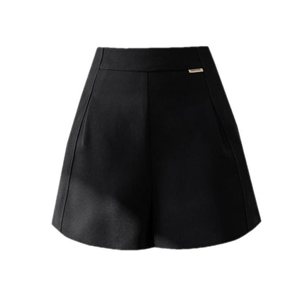 Damen Shortsrock Sommerlich Faltenrock Eveloria
