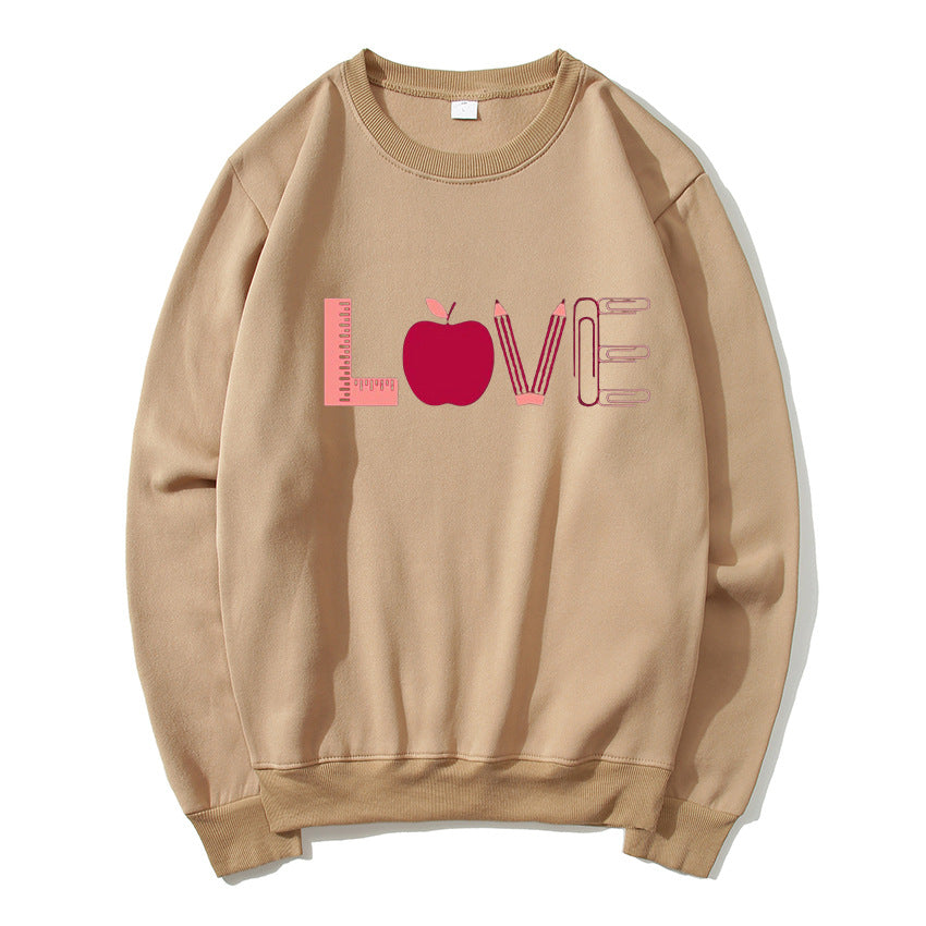 Damen Sweatshirt Love-Motiv Eveloria