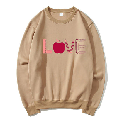 Damen Sweatshirt Love-Motiv Eveloria