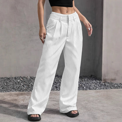 Damen Hochwasserhose klassisch mit schrägen Taschen Eveloria