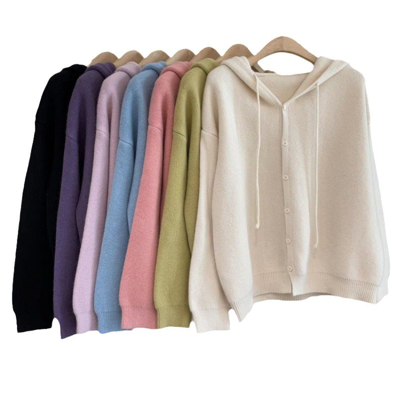 Damen Strickpullover Kuschelig Hochmodern Grau