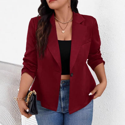 Damen Blazer Strukturiert Eveloria