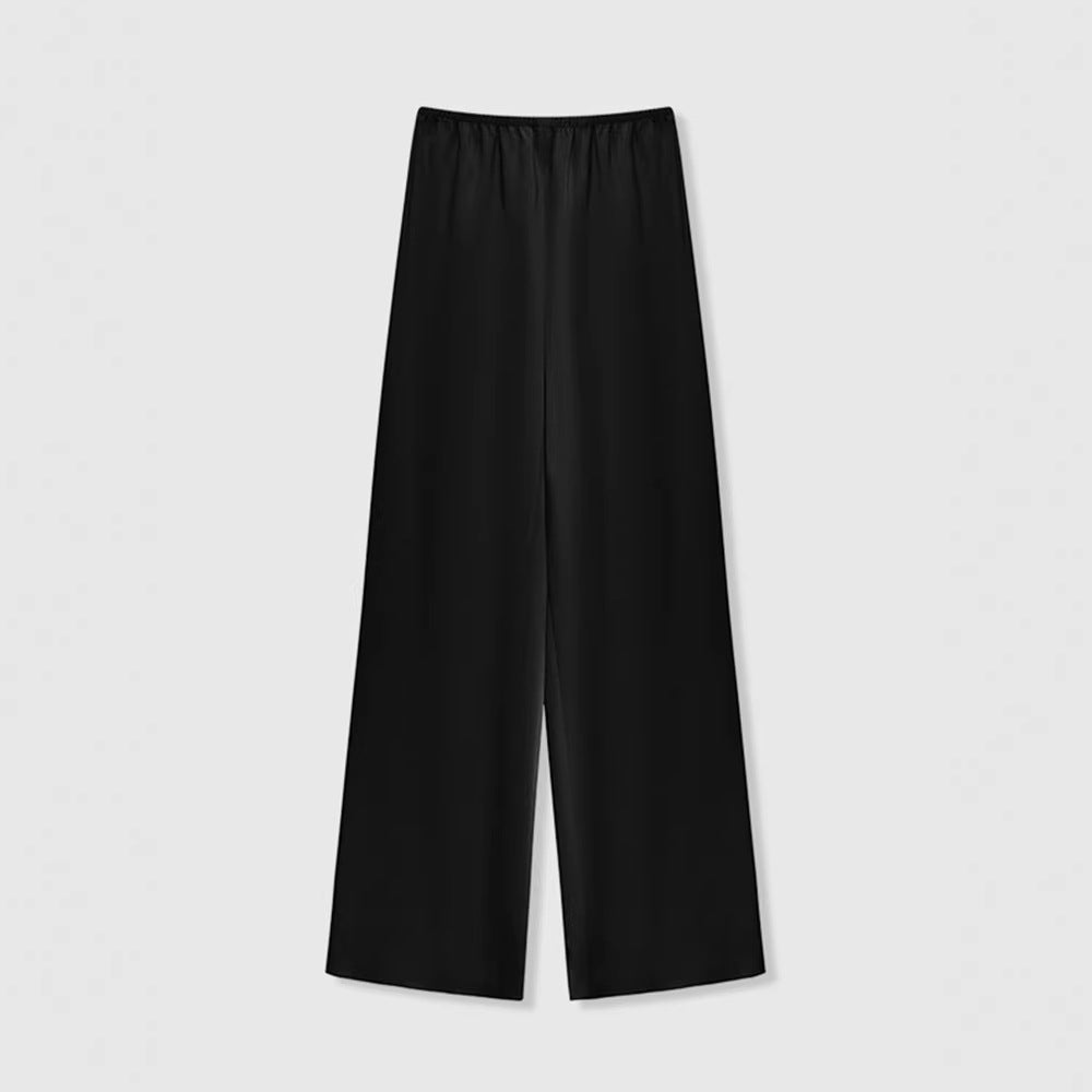 Damen Elastische Hose Weite Passform