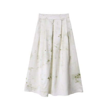 Damen Maxirock Florales Muster Eveloria