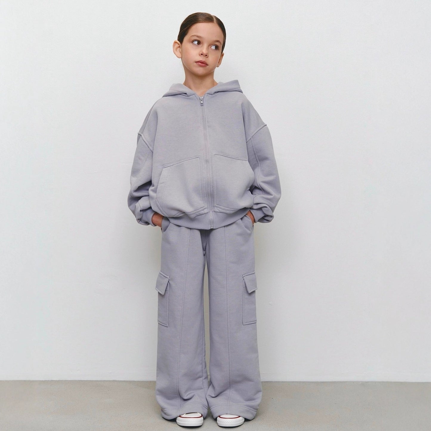 Damen Sportanzug Kapuzenjacke Jogginghose Set