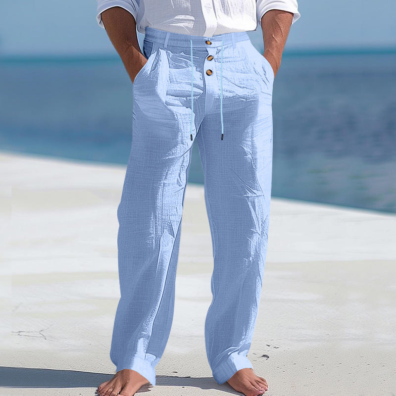 Herrenhose Hochbund Bequem Mit Taschen