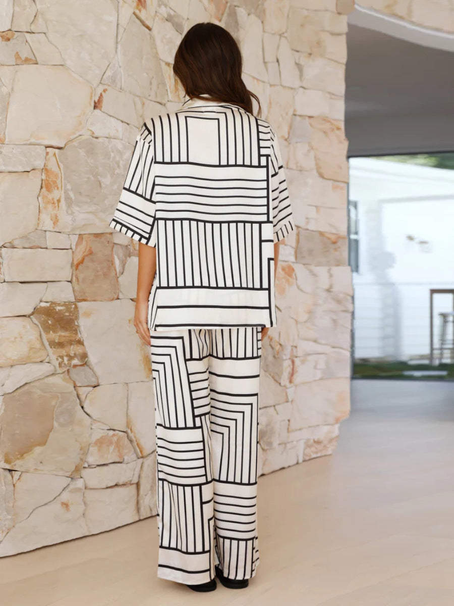 Rieke Damen Zweiteiliges Co-Ord Set Bedruckt