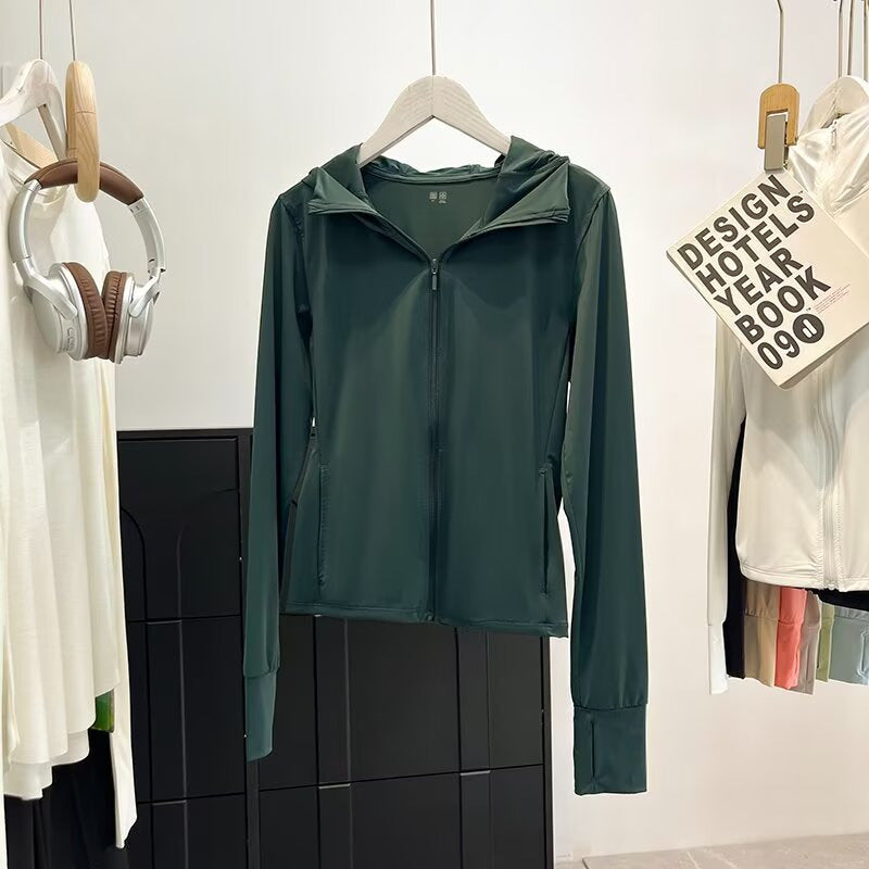 Damen Sportjacke atmungsaktives Material Eveloria