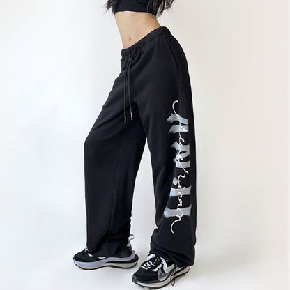 Damen Freizeithose mit Schriftzug