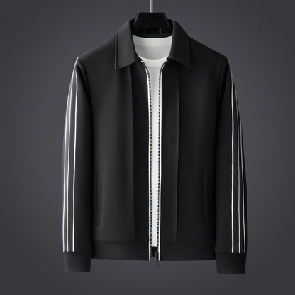 Herren Trainingsanzug Modernes Design Maximalem Komfort Schwarz - Eveloria