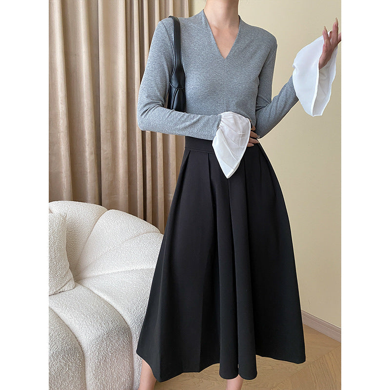 Damen Strickjacke Kuschelig Dekorative Knöpfe Eveloria