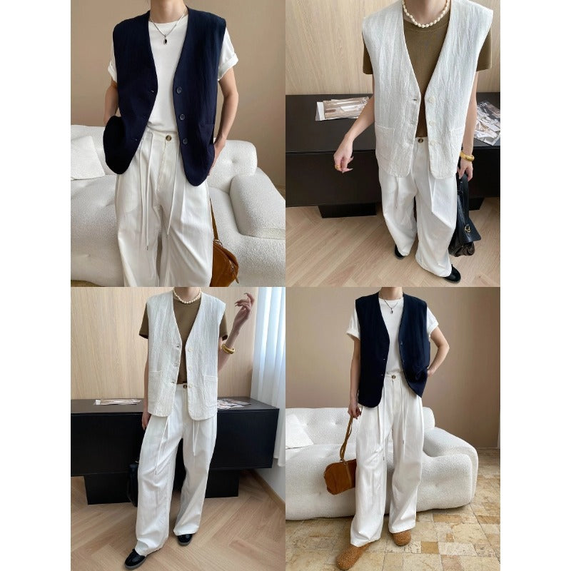 Eveloria Damen Weste Elegantes Design