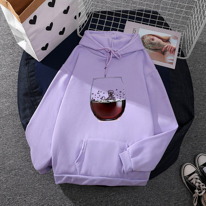 Damen Hoodie Glasdesign Eveloria