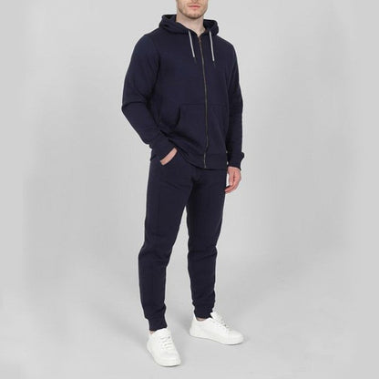 Herren Jogginganzug-Set mit Taschen und hohem Kragen Eveloria