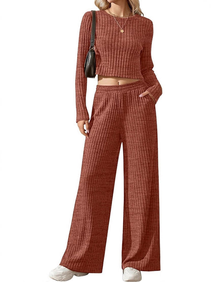 Damen Strickensemble Weites Schnitt Eveloria