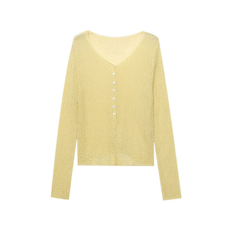 Damen Strickjacke Leicht Eveloria