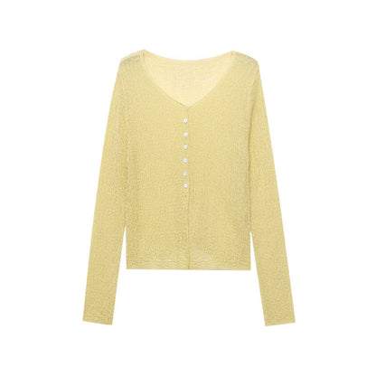 Damen Strickjacke Leicht Eveloria